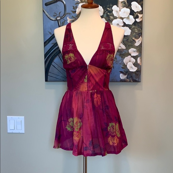Free People Tops - NWT Free People Crisscross halter top